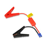 Car Portable Jump Starter Alligator Clamp Cable Connector EC5 Plug