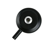 2 PCS Compressor Male Threaded 20mm Air Intake Silencer Filter Black