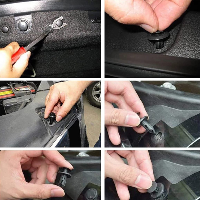 731PCS Car Trim Clips Rivets Retainer Fastener Kit