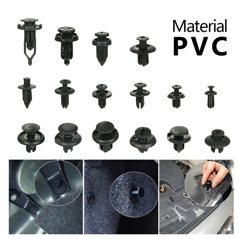 Car Body Trim Clips Retainer Bumper Plastic Fastener Kit 625PCS
