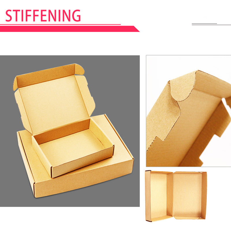 Brown Mailing Box Cardboard Shipping Carton A4 A5 Small Medium Large