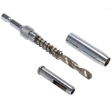 4PCS Self-Centering Drill Bits Hex Shank Hinge Hole Screw Guide