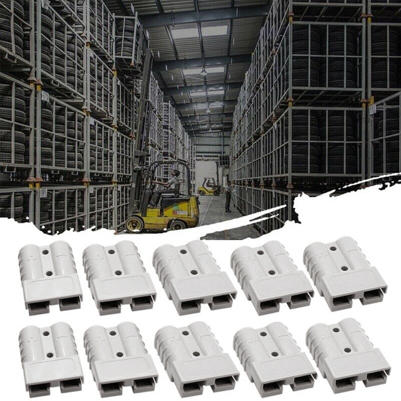 10 Anderson Style Plug Connectors 50 AMP 12-24V 6AWG DC Power