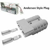 10 Anderson Style Plug Connectors 50 AMP 12-24V 6AWG DC Power