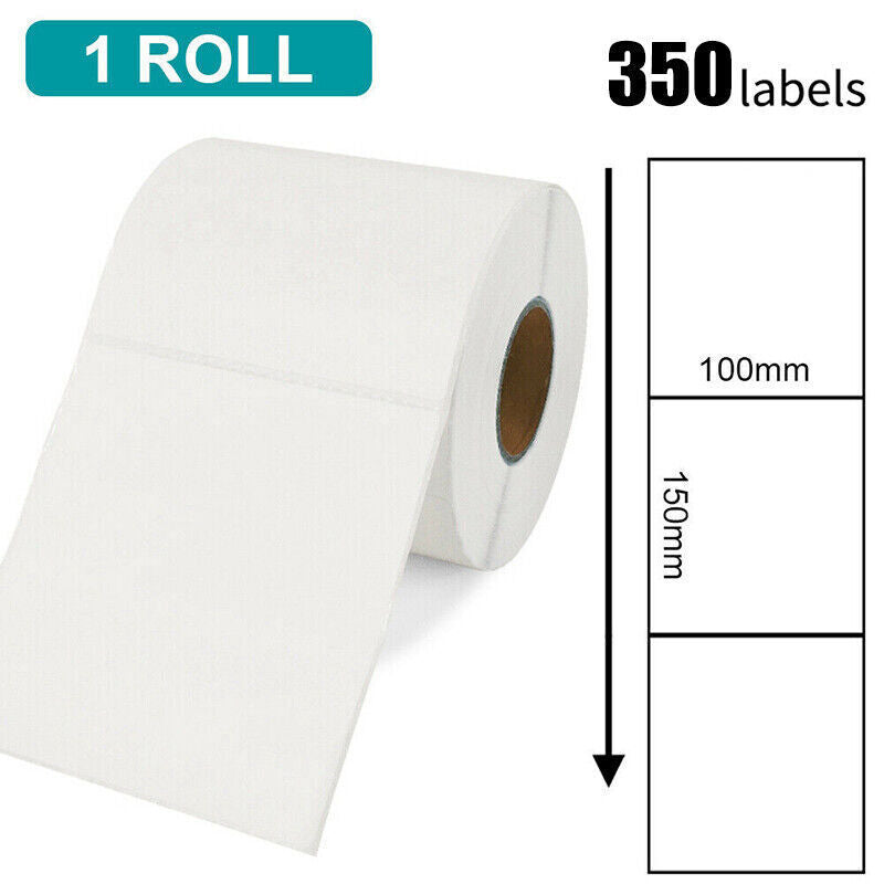 Direct Thermal Shipping Labels 100x150mm 4x6 Roll 350PCS
