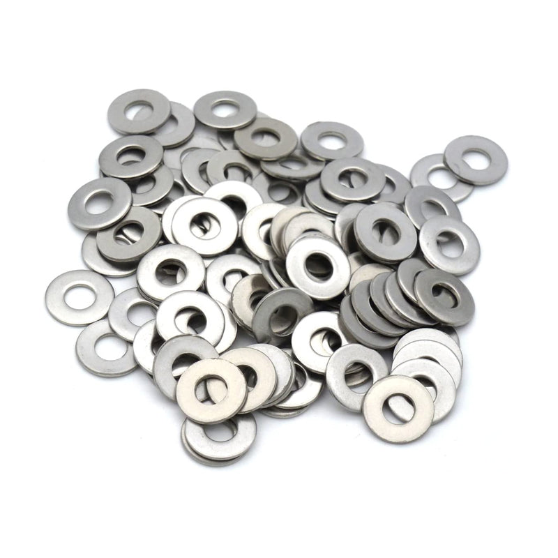 800PCS M4–M12 Stainless Steel Flat Spring Washer Kit
