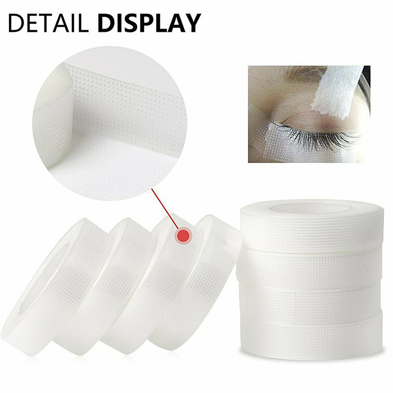 6 Rolls Transparent PE Eyelash Extension Tape Professional Lash Tool