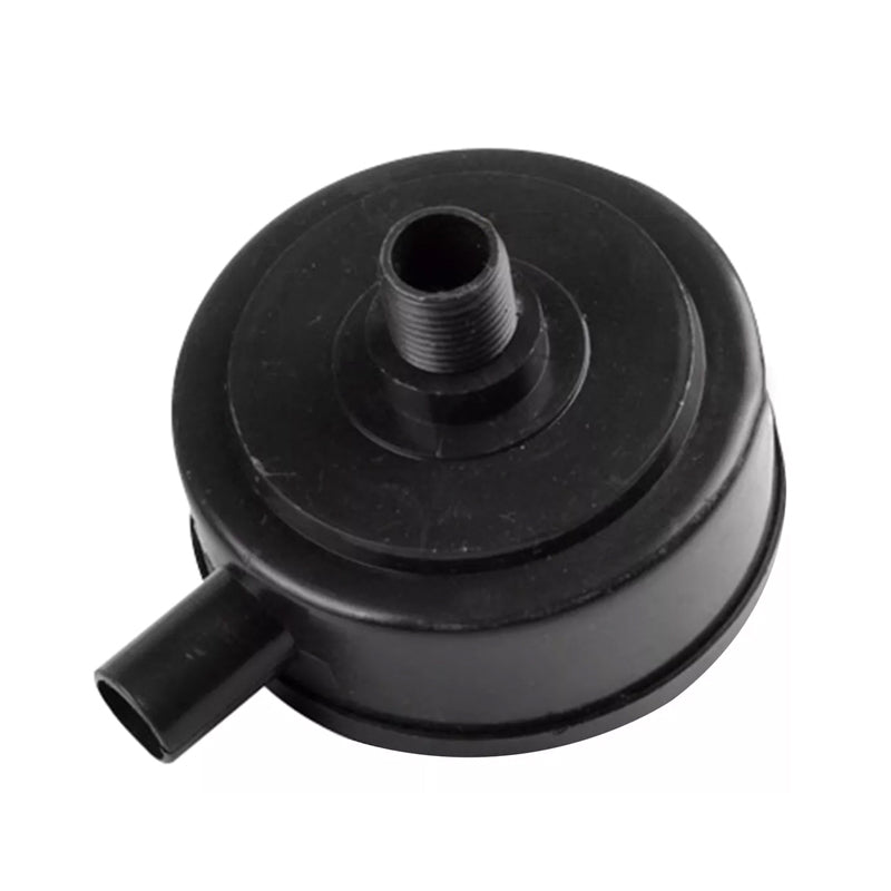 2PCS 20mm Air Compressor Intake Silencer Filter Black