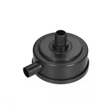2PCS 20mm Air Compressor Intake Silencer Filter Black
