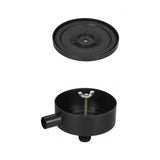 2PCS 20mm Air Compressor Intake Silencer Filter Black