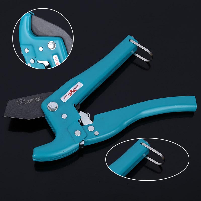 BERENT 42mm PVC Pipe Cutter Hose Conduit Pliers Poly Tube Ratchet