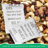 1g Silica Gel Packets Moisture Absorber Desiccant Reusable Up to 2000pcs