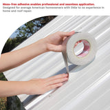 Butyl Rubber Aluminium Foil Waterproof Tape 5M 1 Roll Repair