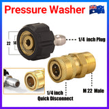 Pressure Washer Adapter M22-14 to 1/4" Quick Connect
