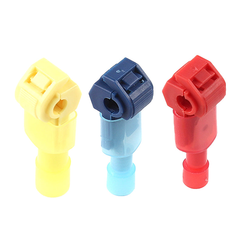 30PCS T-Tap Electrical Wire Crimp Terminals Quick Splice Cable Connector Set