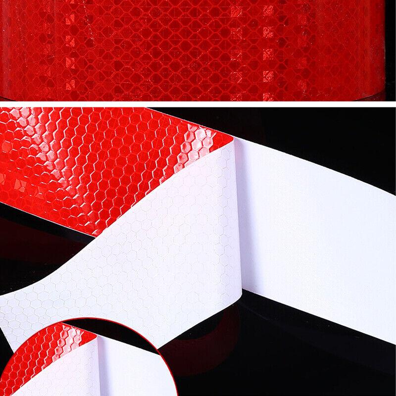 3m Safety Warning Reflective Tape Adhesive Car Truck Decal Strip Lattice
