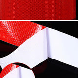 3m Safety Warning Reflective Tape Adhesive Car Truck Decal Strip Lattice