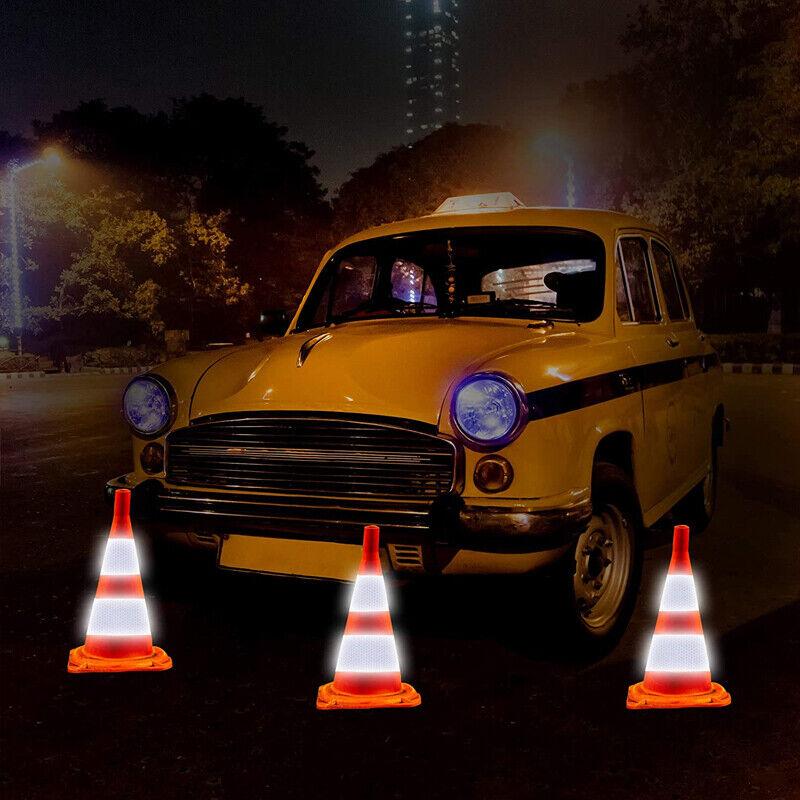 3m Safety Warning Reflective Tape Adhesive Car Truck Decal Strip Lattice