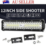 12inch CREE LED Light Bar Combo Beam Work Driving Off-Road 4WD