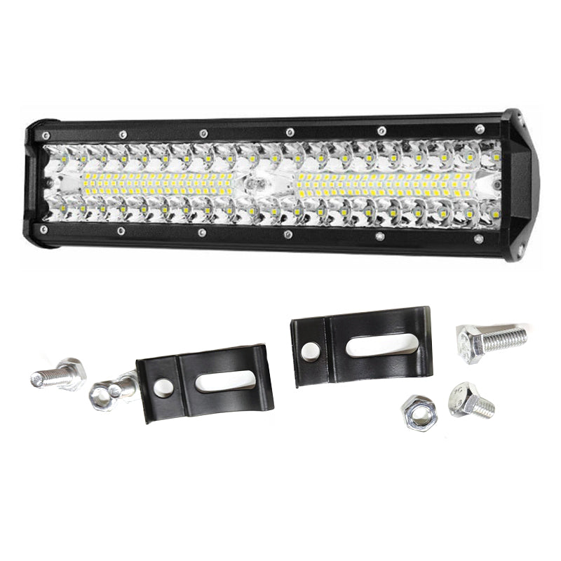 12inch CREE LED Light Bar Combo Beam Work Driving Off-Road 4WD