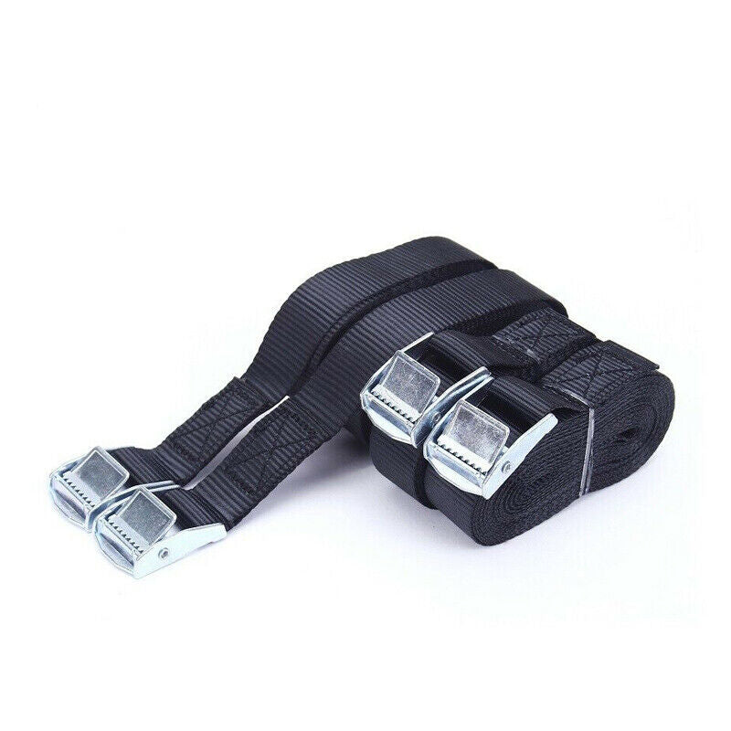 Tie Down Strap Buckle Cargo Ratchet Roof Rack Lashing Rope