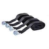 Tie Down Strap Buckle Cargo Ratchet Roof Rack Lashing Rope