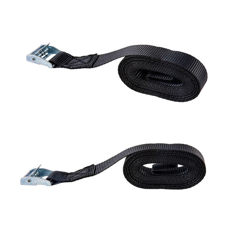 Tie Down Strap Buckle Cargo Ratchet Roof Rack Lashing Rope
