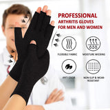 Compression Gloves Fingerless Support Gloves 1 Pair 4 Colours