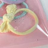 100pcs Macaron Colour Zip Lock Bags Transparent Storage Pouches