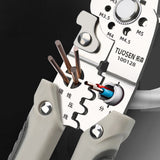 Multifunctional Wire Stripper Pliers Electric Cable Crimper Cutter