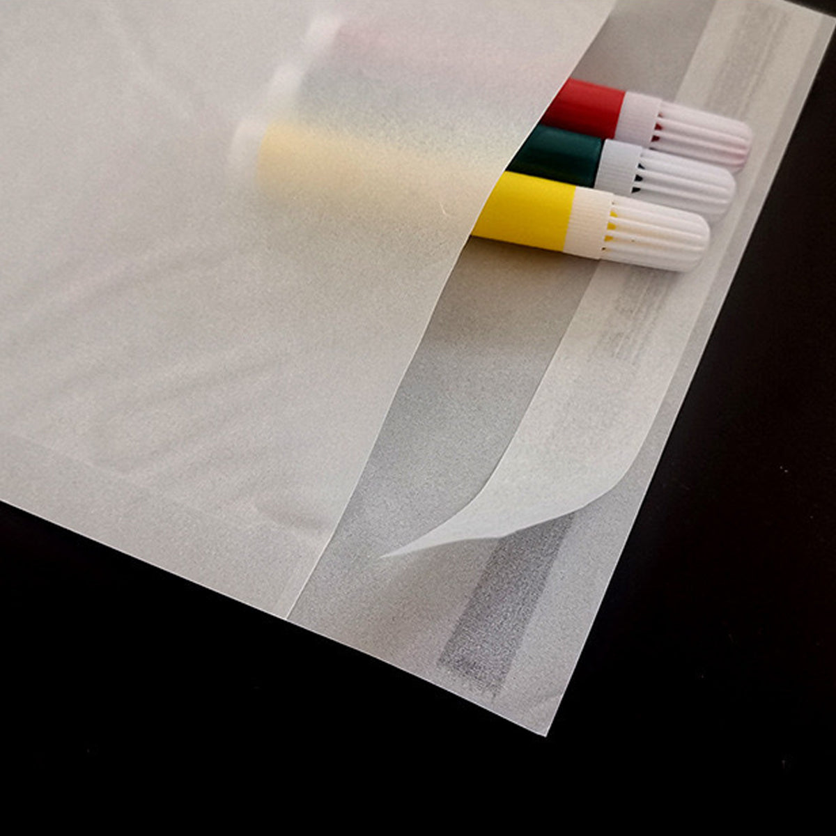 50PCS Biodegradable Translucent Paper Bags Greaseproof Glassine