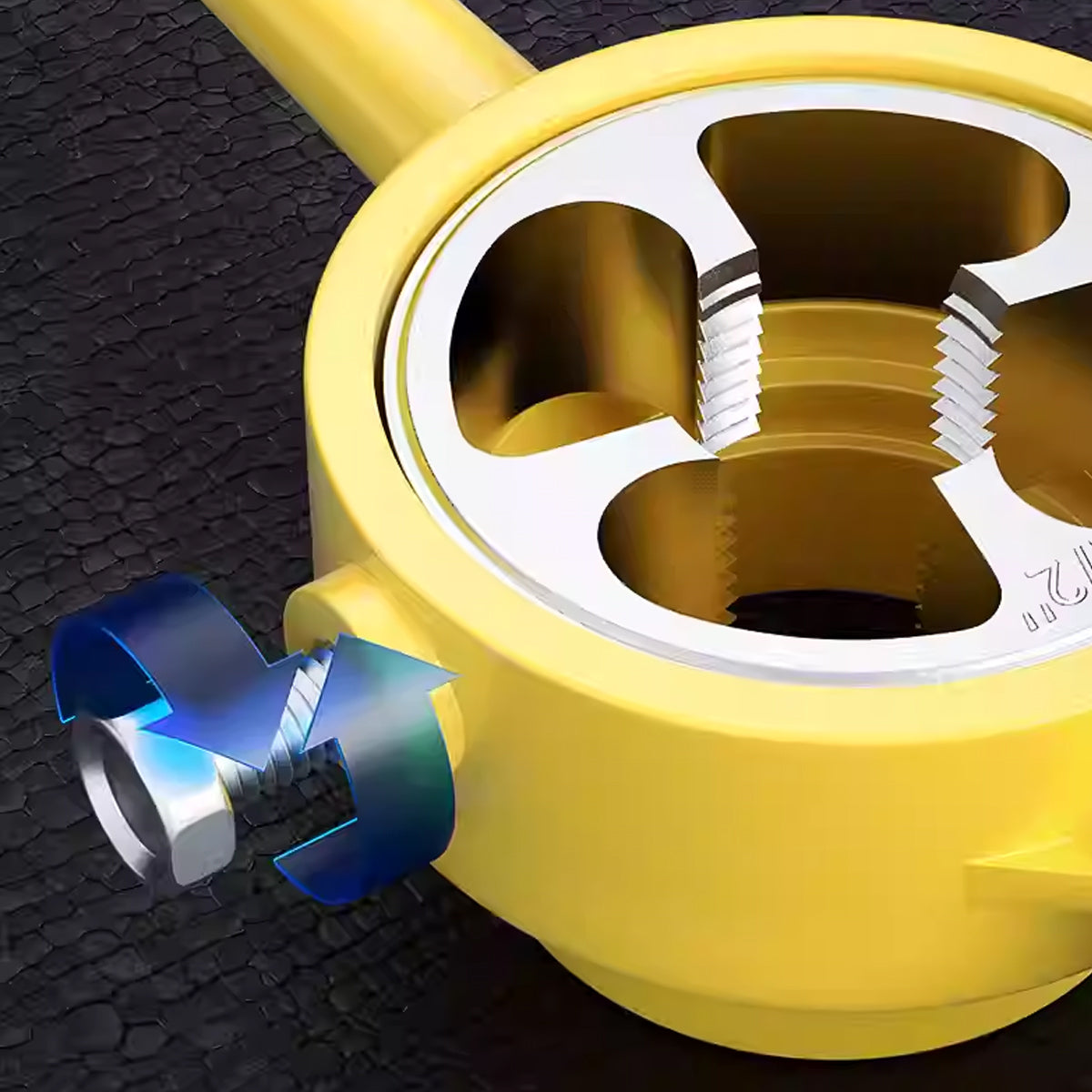 6PCS Plumbing Pipe Thread Die Set for Plastic Water Pipes