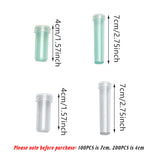 100/200PCS Flower Fresh Keeping Tubes Floral Bouquet Water Supply
