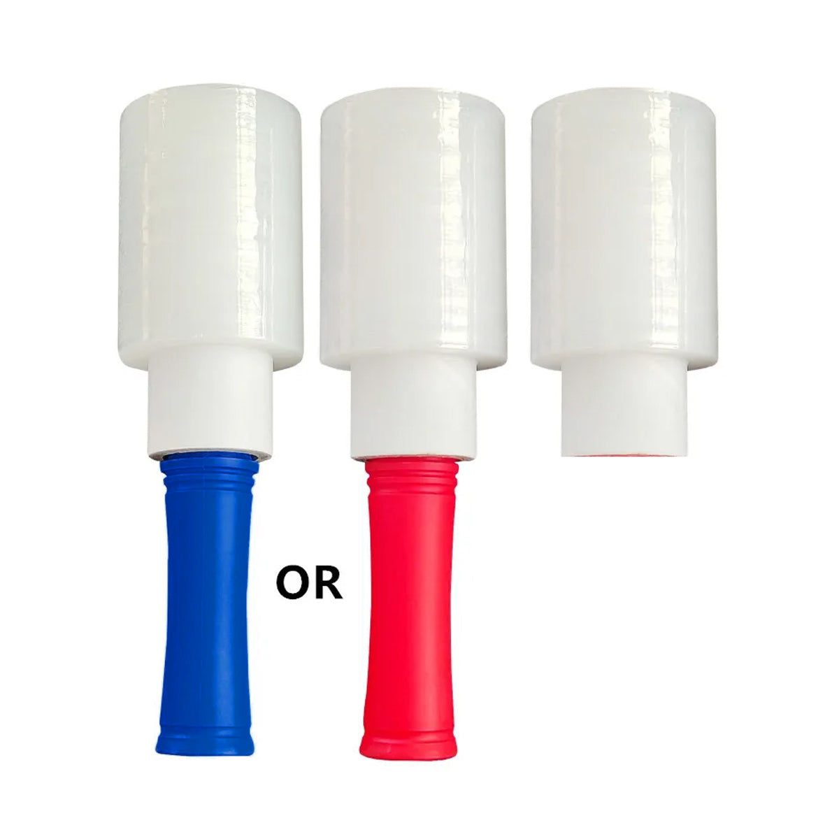 Mini Stretch Wrap Handle Film Packaging Clear Plastic Shrink Wrap Roll