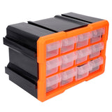 Tool Storage Bin Parts Organizer Drawer Cabinet with Dividers
