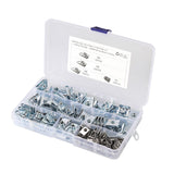 80PCS Stainless Steel M4-M8 Sheet Metal Nut Clips Assortment