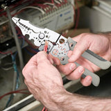 Multifunctional Wire Stripper Cutter Crimper Tool for Professionals