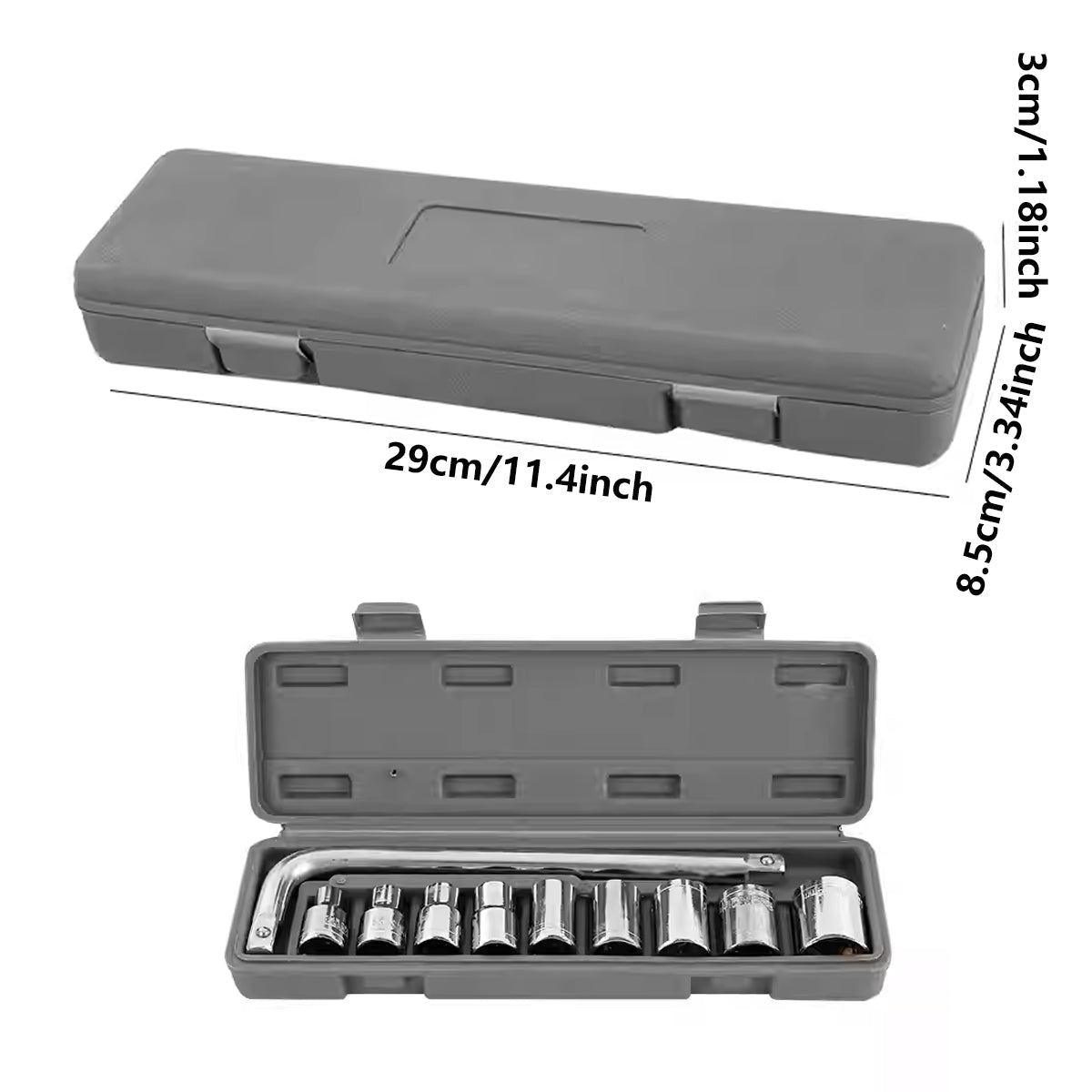 10PCS Multi-Function Wrench Tool Set Auto Repair Hardware Kit