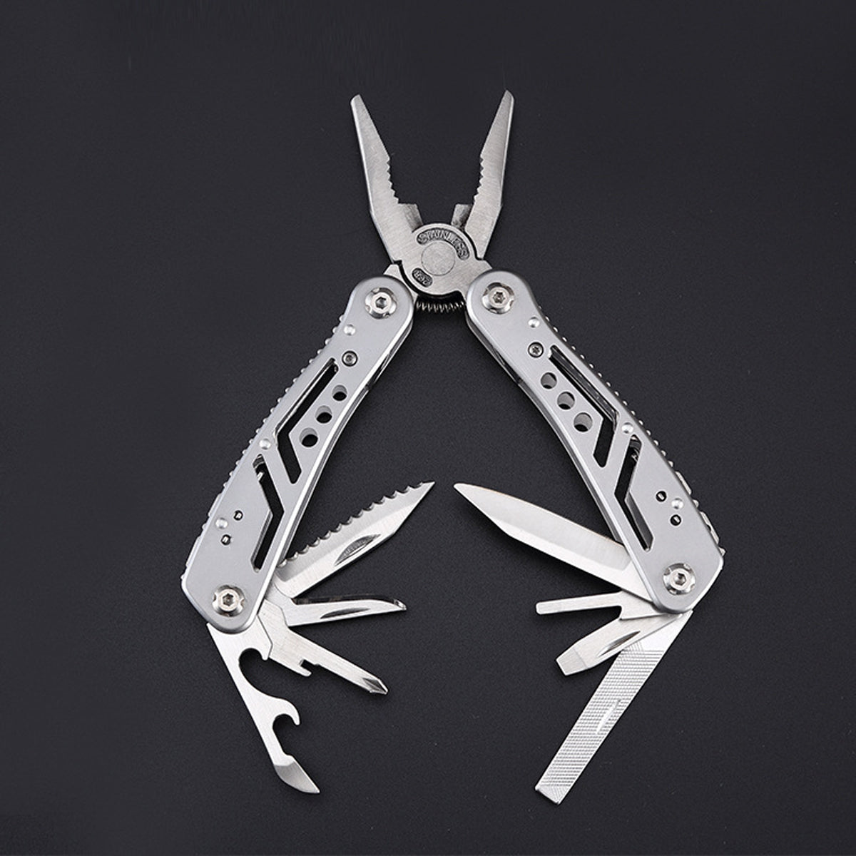 Outdoor Camping 12-in-1 Folding Pliers Survival Tool
