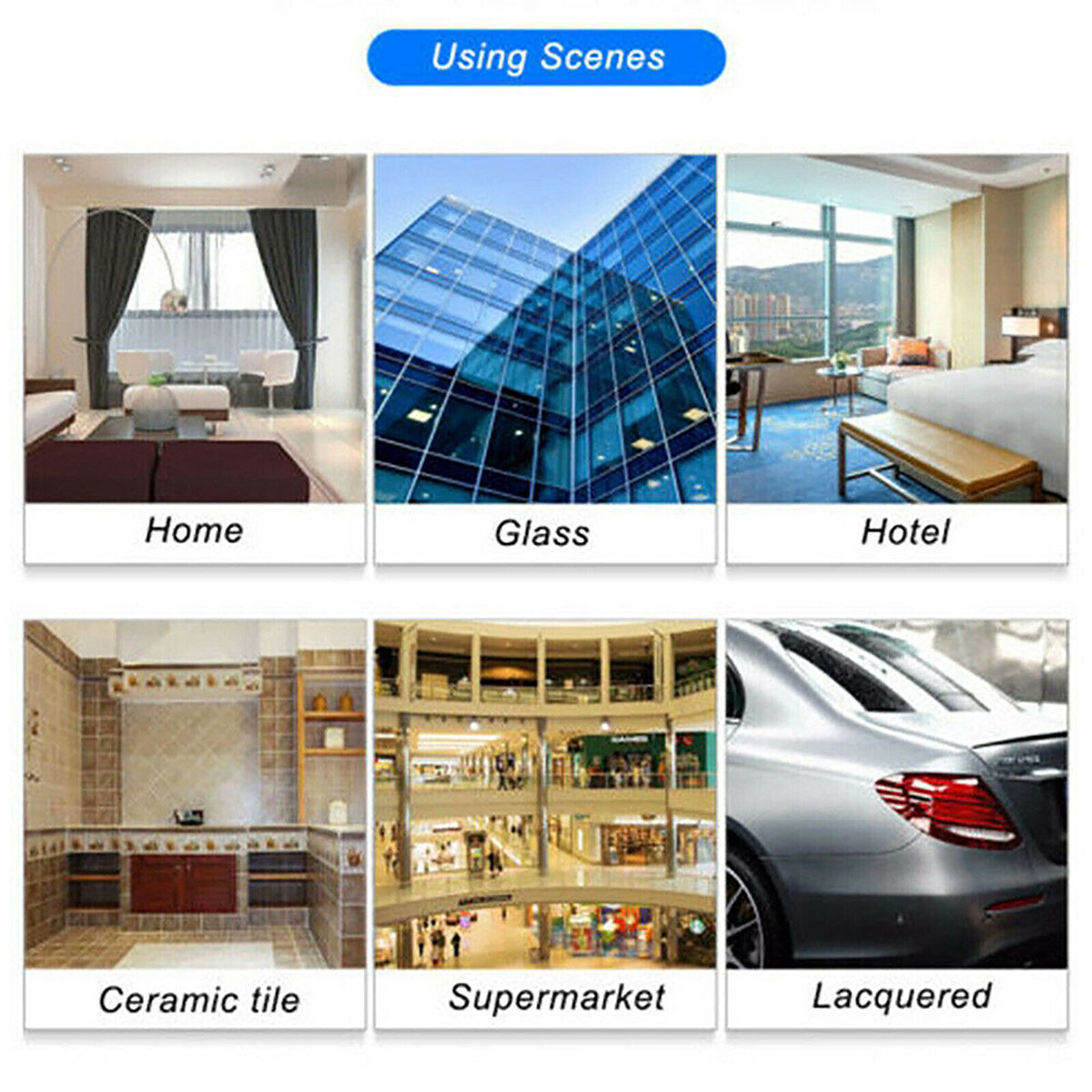 Household Glass & Floor Cleaning Wiper Bathroom Scraper