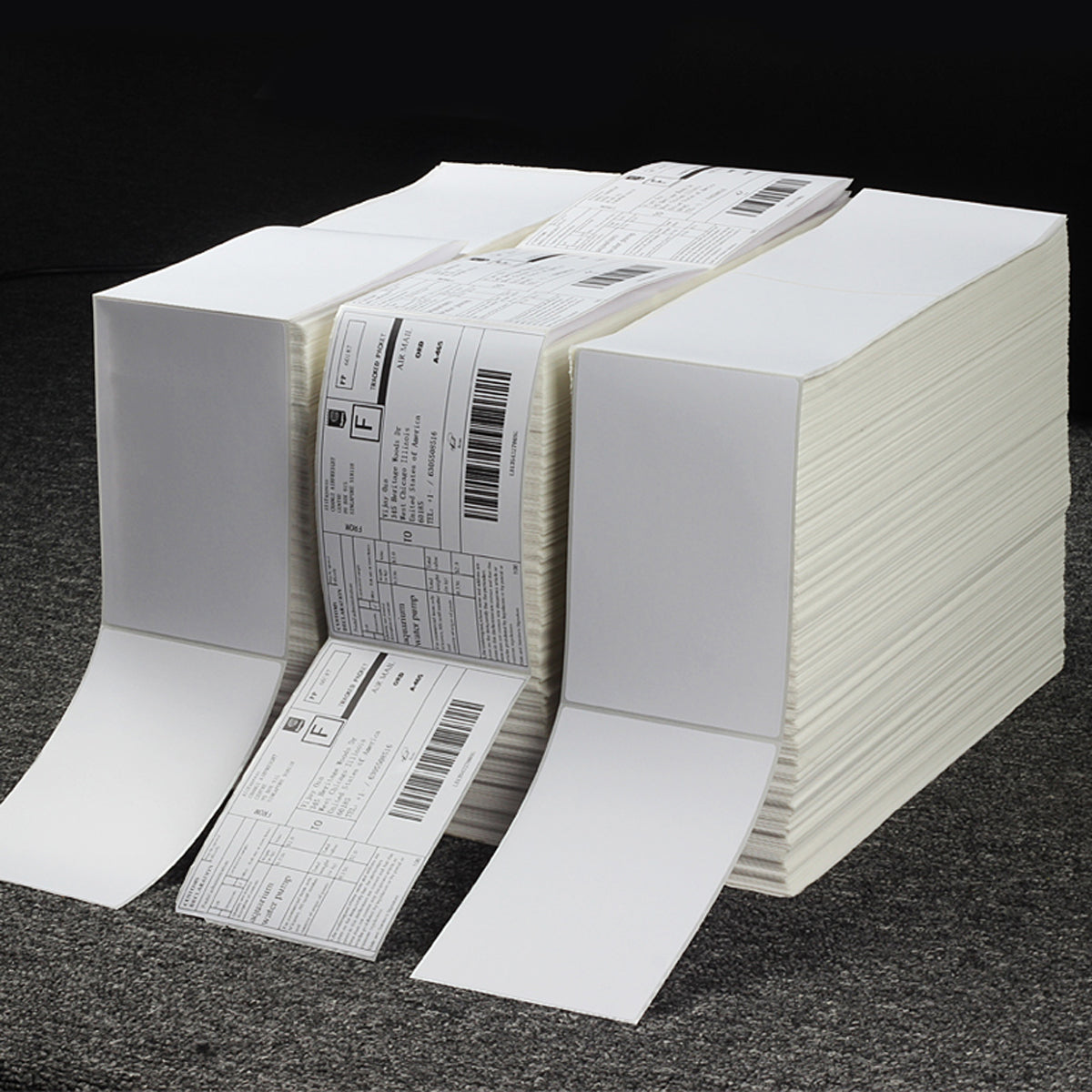10000 Sheets Foldable Thermal Paper Labels Self Adhesive 110x150mm