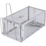 Humane Rat Trap Cage Live Animal Catch Box Stainless Steel
