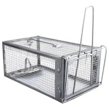 Humane Rat Trap Cage Live Animal Catch Box Stainless Steel