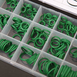 270PCS Automotive Green Rubber O-Ring Seal Repair Kit Set