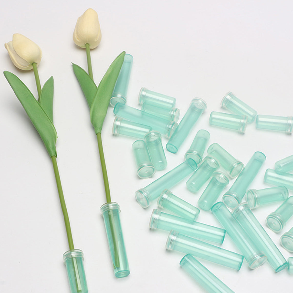100/200PCS Flower Fresh Keeping Tubes Floral Bouquet Water Supply