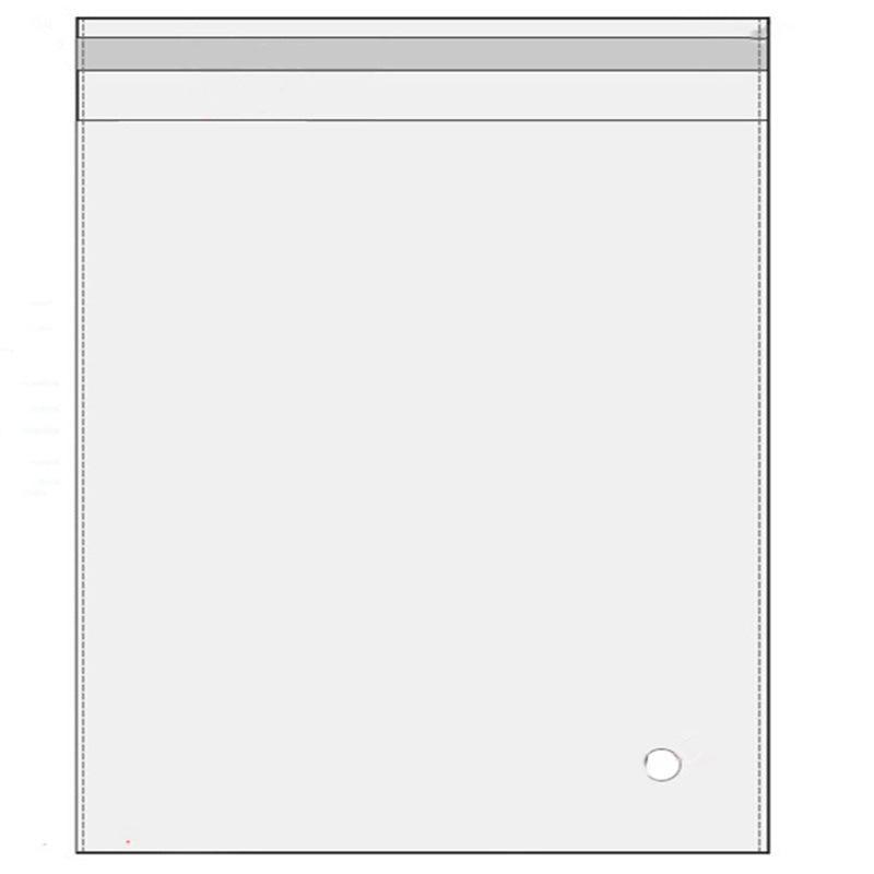 100-1000pcs Clear Self-Adhesive OPP Bags Resealable Plastic