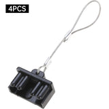 4PCS High Power Connector Plug with Dust Cover 50A 600V