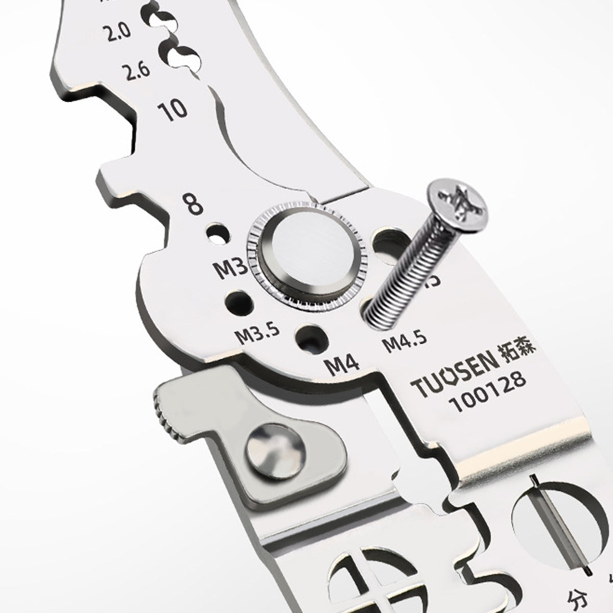 Multifunctional Wire Stripper Pliers Electric Cable Crimper Cutter