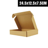 Brown Mailing Box Cardboard Shipping Carton A4 A5 Small Medium Large
