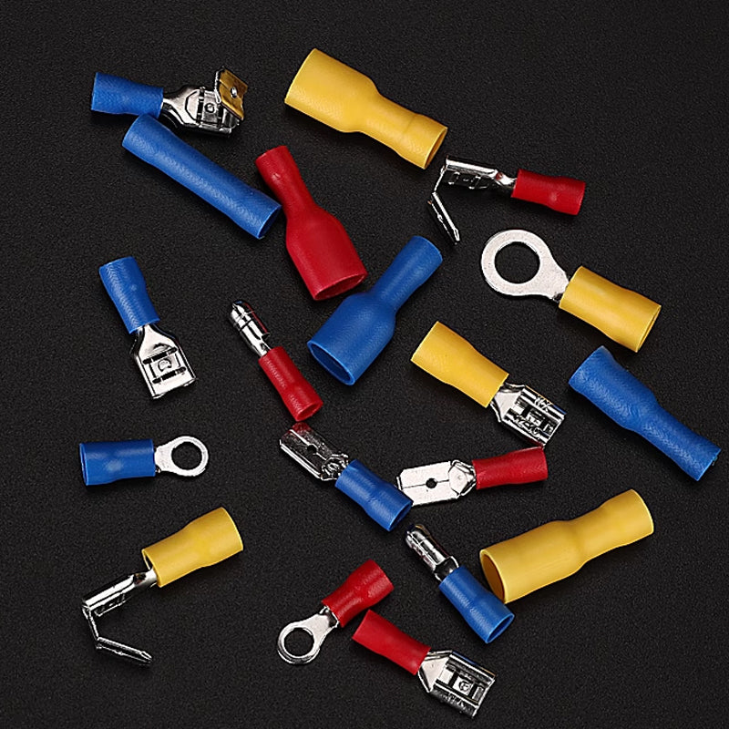 720PCS Assorted Crimp Terminals Electrical Wire Connector Kit Set